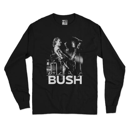 Polera Bush Blanco y Negro - Hipgnosis