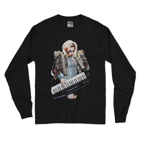 Polera Lady Gaga Synthwave - Hipgnosis