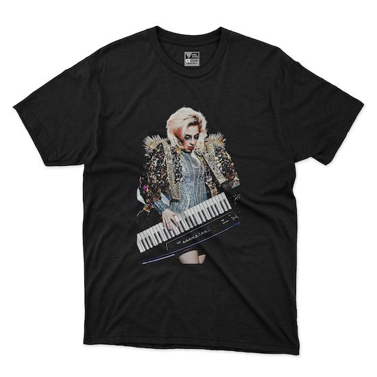 Polera Lady Gaga Synthwave - Hipgnosis