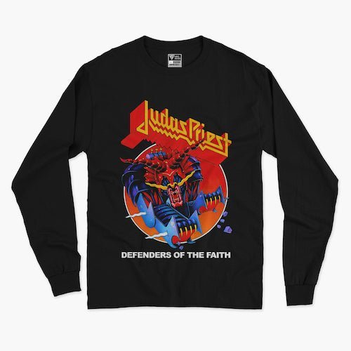 Polera Manga Larga Judas Priest Defenders of the Faith - Hipgnosis
