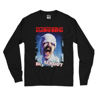 Polera Scorpions Blackout - Hipgnosis