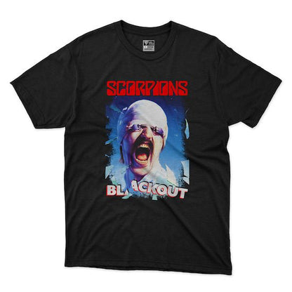 Polera Scorpions Blackout - Hipgnosis